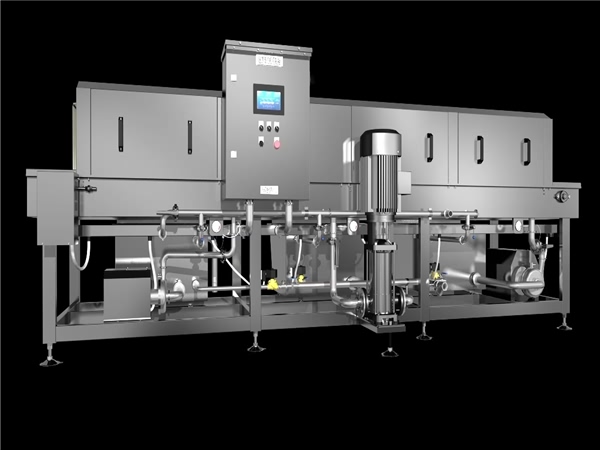 食品筐清洗機，食品托盤清洗機，周轉筐清洗機